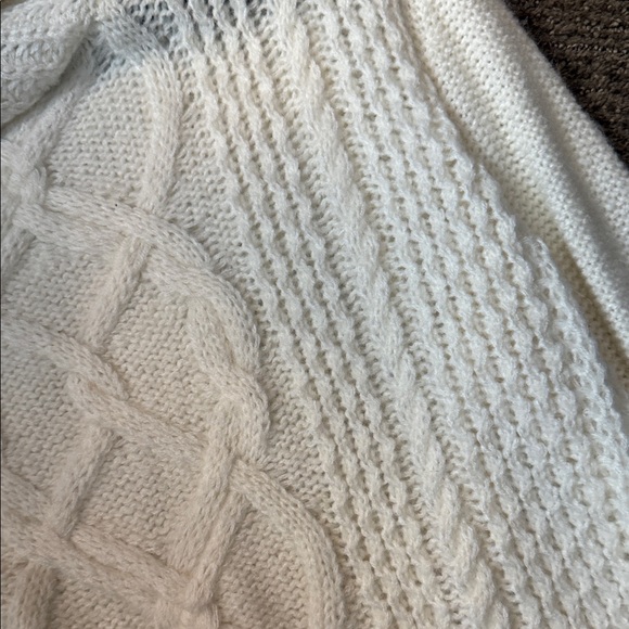 NWT Express Cream Cowl Neck Sweater - Picture 5 of 9